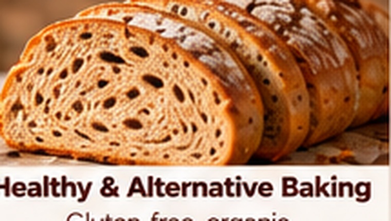 Healthy baked bread